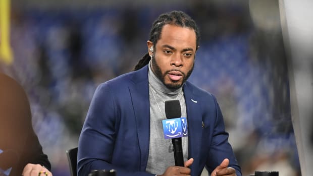 Former NFL cornerback Richard Sherman on Prime Video for ‘Thursday Night Football’